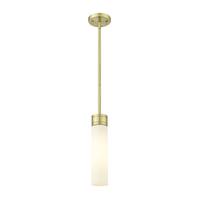 Ballston - Maliyah - 1 Light 3" Stem Hung Mini Pendant with 8"H Shade