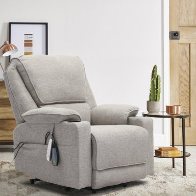 Upholstered Heated Massage Chair