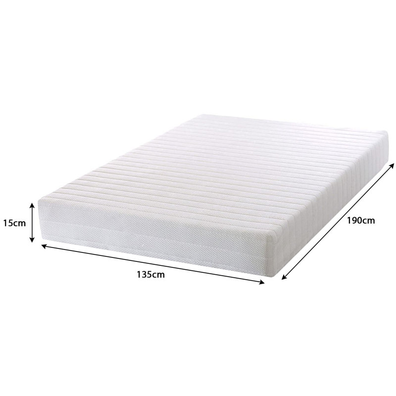 Mcfaddin Symple Stuff Foam Mattress, Double (4'6)
