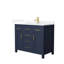 Beckett 42" Freestanding Single Bathroom Vanity with Quartz Top-1353496836-1353496856-1353496863