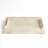 Alabaster Rectangle Tray w/Rock Handles