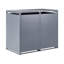 PIACENZA Steel Double Bin Store