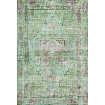 Premium Machine Washable Lubbers AMF1730 Global Rug
