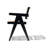 Eveleth Rattan Dining Chair with Solid Wood Frame-1045649234