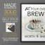 «Hot Pour Over Brew», reproduction encadrée - bois massif-1278563329-1278563334