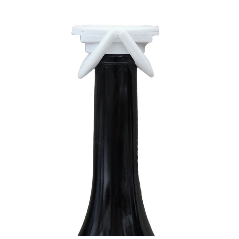 Bouchon de bouteille à pince à champagne, Blanc