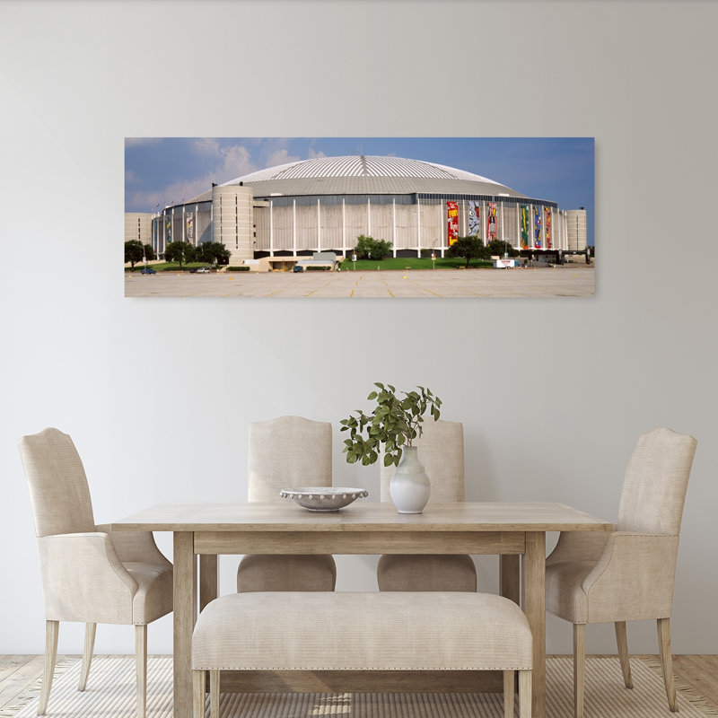 Baseball stade, Houston Astrodome, Houston, Texas, États-Unis, art contemporain, art mural, H 20 po x l 60 po