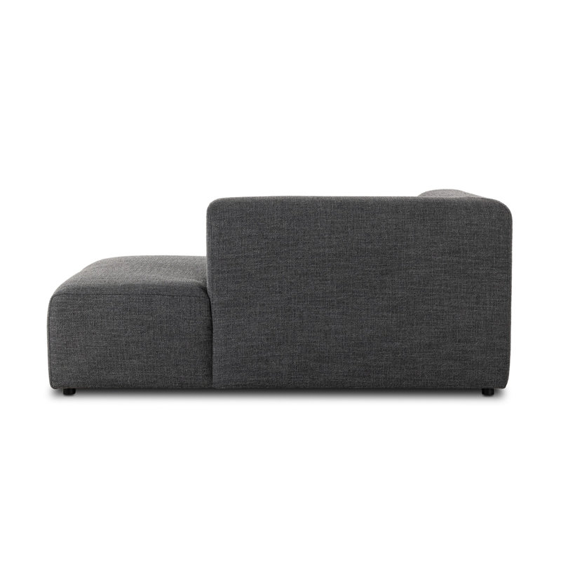 Lawndale RAF Chaise PC-Saxon Charcoal