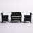 Ayrin 4 - Person Patio Conversation Sets with Cushions