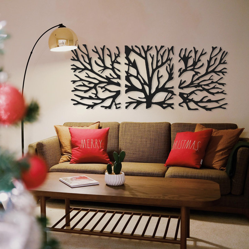 Handmade Traditional Landscape & Nature Wall Decor on Metal