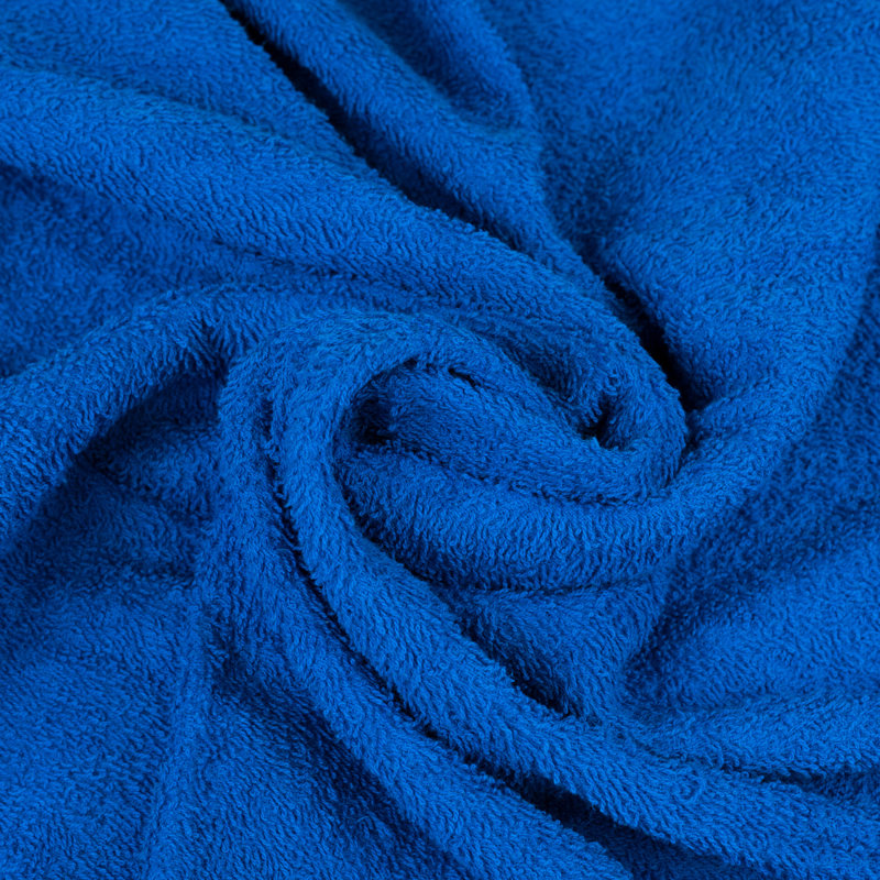 Ensemble de serviettes de bain 100% coton 6 pièces Nelcy, Bleu