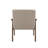 Keltie Fabric Accent Chair with Wooden Frame-1752688356