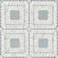Atrium Grid Honed Marble Tile-69527065