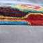 Housse de coussin décorative faite à la main de luxe et insert en plumes de canard de qualité supérieure