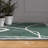 Green Grafica Washable Abstract Area Rug, Power-loomed, Heavenly Softness with Non-Slipping Backing