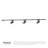 Paolo 3 Light (2-in) Black dimmable 3000K LED Trilo Track Ceiling Kit-124878718