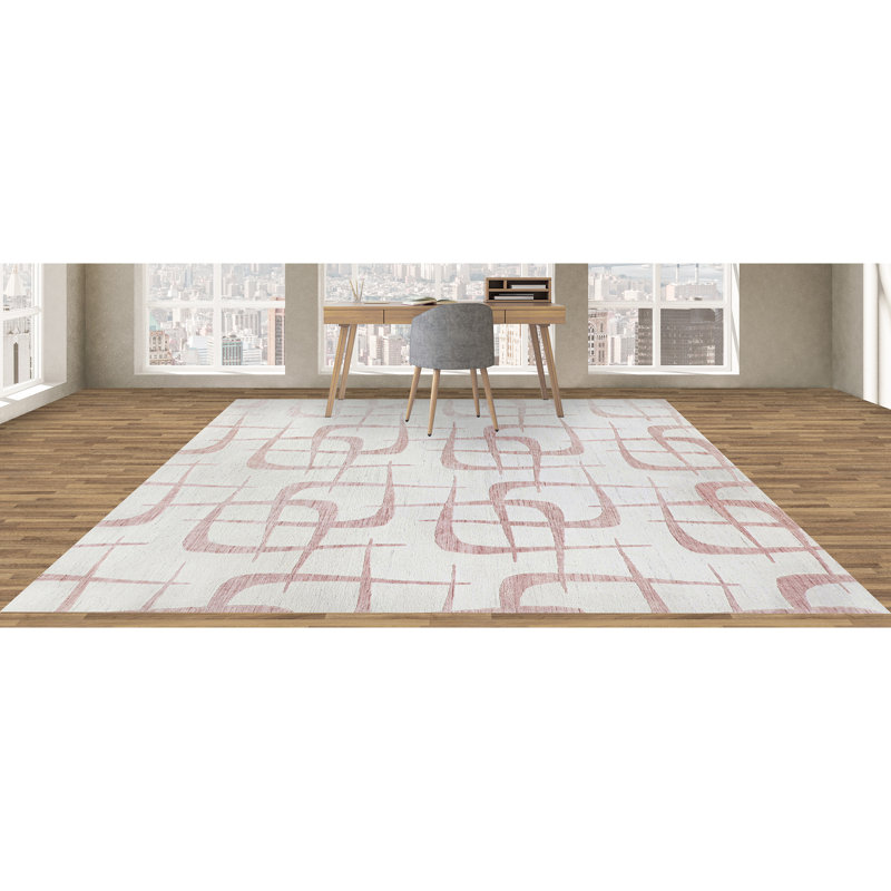 Geometric Area Rug, Rectangle 10' x 14'