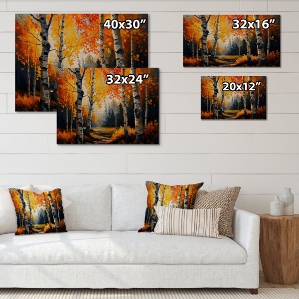 Millwood Pines Louth Louth Path Into The Forest IV On Wood Print | Wayfair