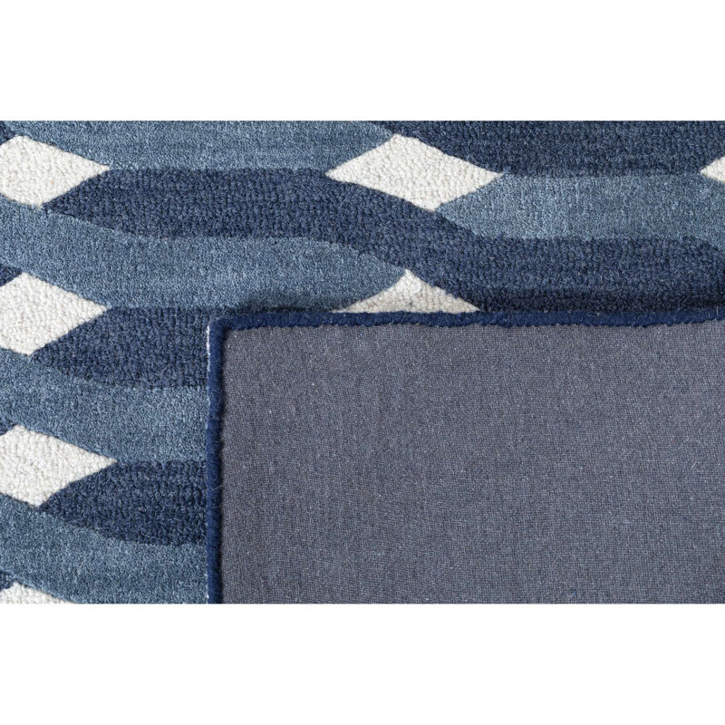 Hand Tufted Wool Massima Rug, Rectangle 7'9" x 9'9"