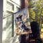 Drapeau Cowboy Welcome House-112699246