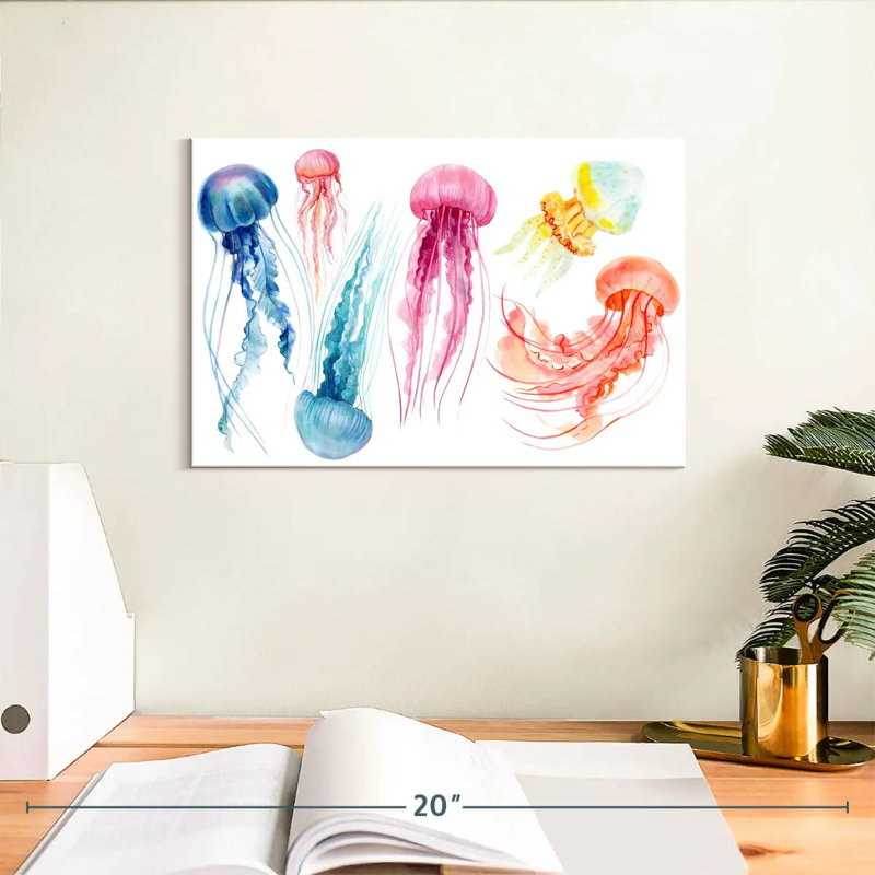 Brampt Dreamy Jellyfish, H 8 po x l 12 po