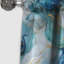 Rideau occultant en marbre Coastal Elegant Marble Shore III - 1 panneau-107539675