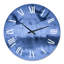 Grues en vol pendant la lumière du soir bleu foncé - Horloge murale traditionnelle-60282353