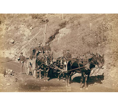 " The U.S. Paymaster And Guards On Deadwood Road To Ft. Meade " by John C.H. Grabill