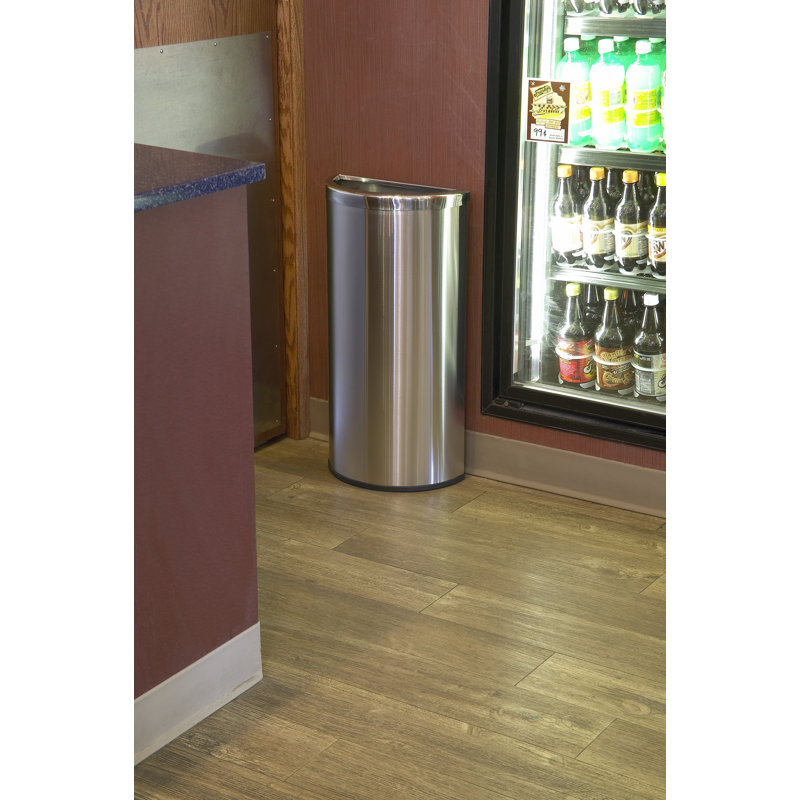 Poubelle en acier inoxydable 8 gallons Precision Series