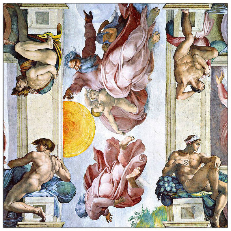 Michelangelo - Wrapped Canvas Painting