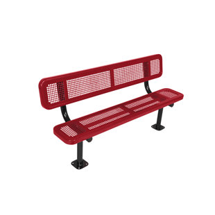 Steel Park Bench