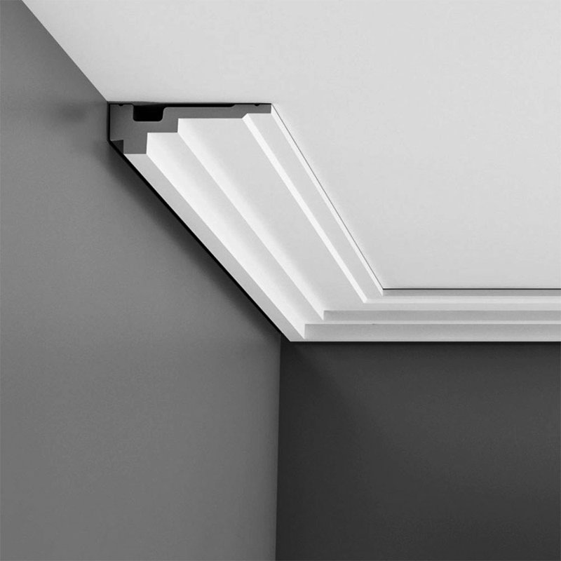 Primed White Polyurethane Crown Moulding Set of 15