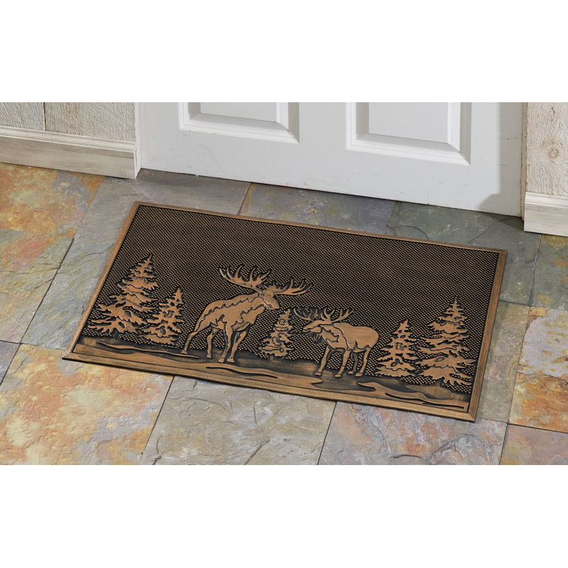 Paillasson en caoutchouc Pine and Moose