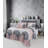 Super King Pique Bedspread, Grey, 102.4 x 86.6 inches | 50% Cotton, 50% Polyester, 230 g/m² | Machine Washable at 104°F, Elegant Pigment Printing | Soft, Durable, Perfect for Luxurious Bedroom Decor-119967049