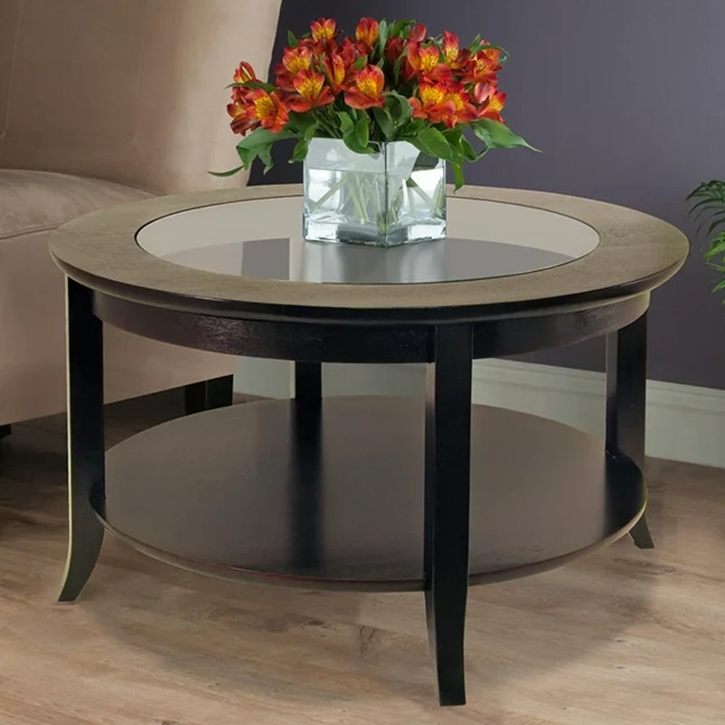 Merild Glass Top Single Coffee Table
