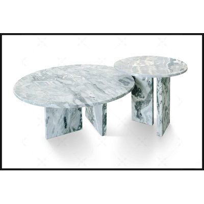 Ensemble de tables basses Glod
