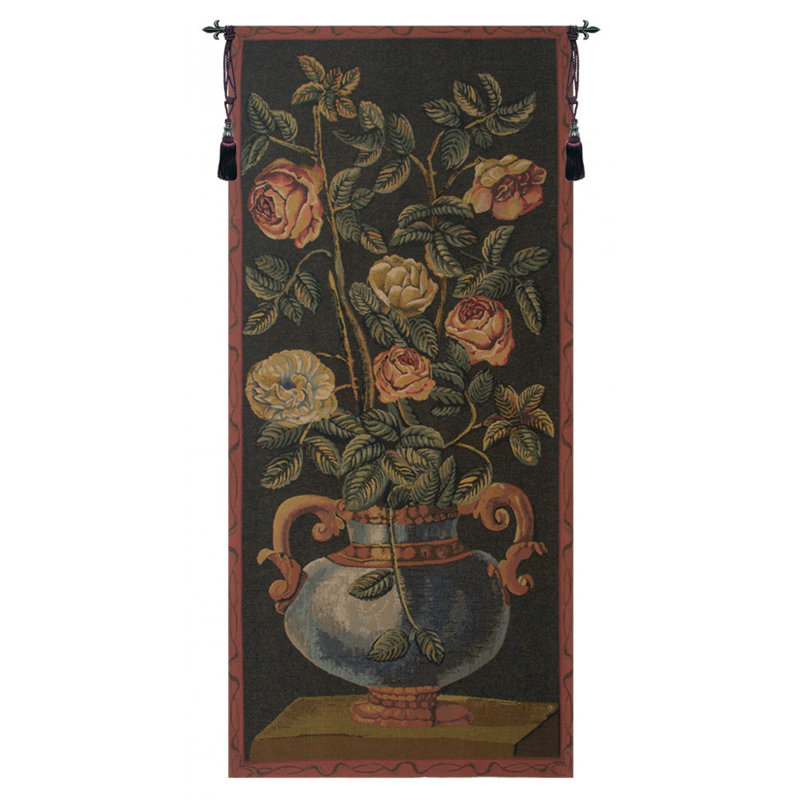 Loom Woven Cotton Blend Wall Hanging, 68" H x 32" W x 0.15" D