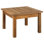 Monaco Outdoor Square Teak Coffee Table
