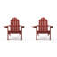 Chaise Adirondack en plastique Hackneyville-1044312007