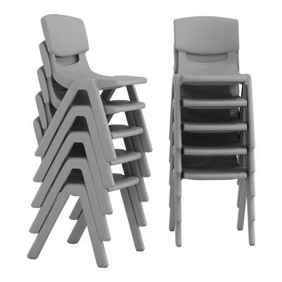 Goddard 12" Plastic Stackable Preschool Chairs