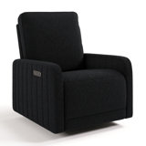 Kyoto Extra-Wide Nursery Power Recliner Swivel Glider with Dual USB Charging