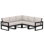 POLYWOOD® Edge 85" Patio Sectional