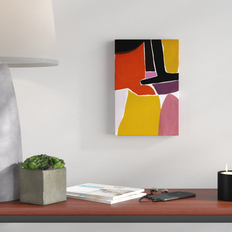 «Finale I», peinture sur toile, H 12 po x l 8 po, Toile tendue