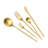 Stainless Steel 90 Pieces Flatware Set