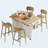 55.5" Fluted Kitchen Island with 2 Drop Leaf, Kitchen Storage Cart with Power Outlet, 4 Doors, Spice rack, Rolling Island Table with Wood-grain Top, Curved Edge for Kitchen, Dining Room,White-128964731