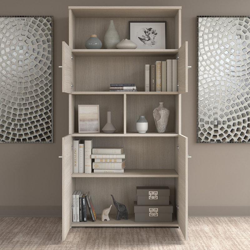 Office 500 Storage Bookcase, Sand Oak