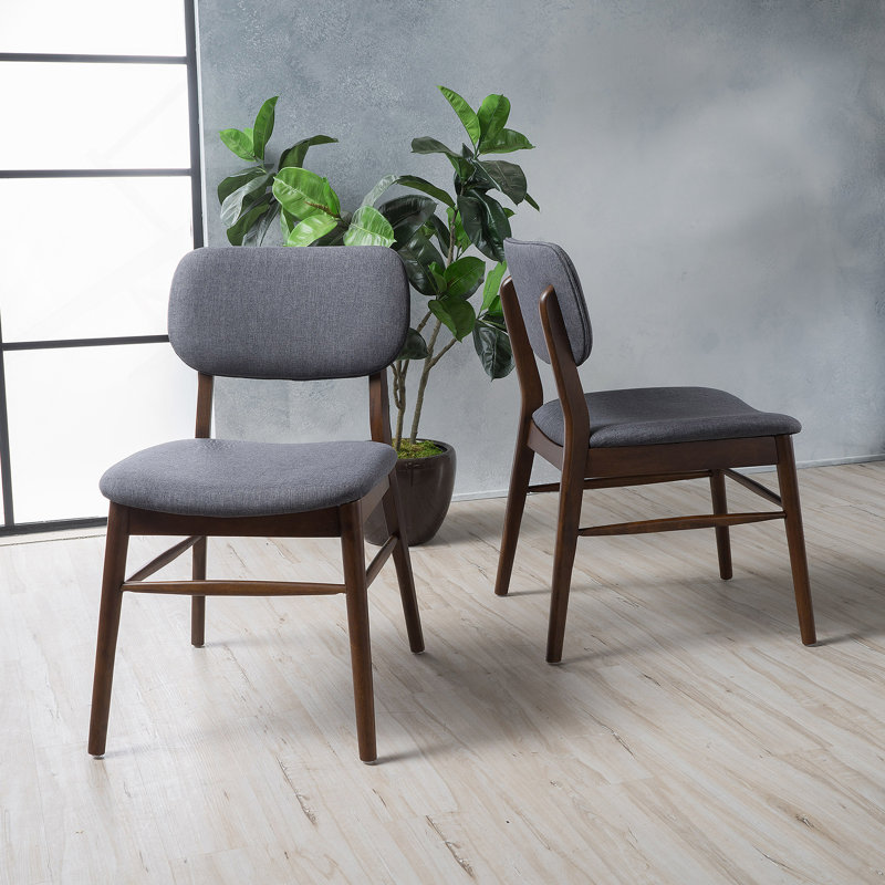 Chaises en tissu, ensemble de 2