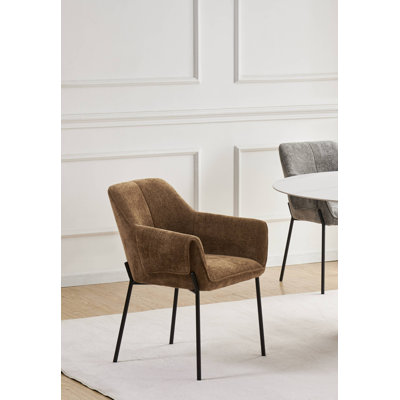 Milan Chenille Effect Dining Chair