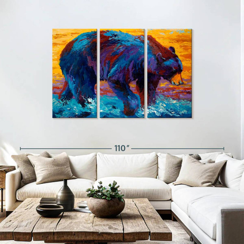 Brampt Rivers Edge II, 48" H x 74" W