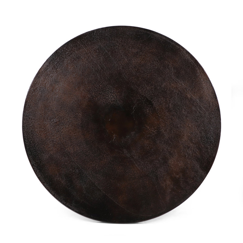 Williston Forge Bramall 31'' Round Metal Dining Table